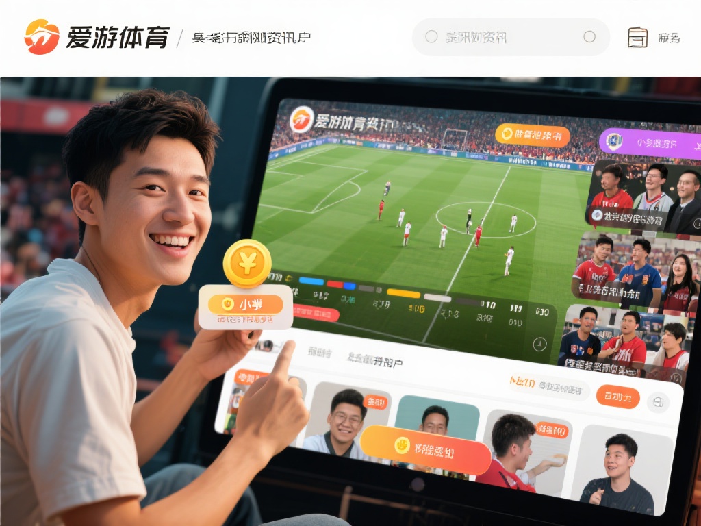 除了浏览资讯，爱游戏体育还提供了多种互动功能，让用