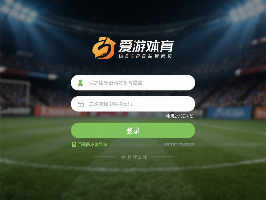 虽然爱游戏体育官方网页的登录流程简单，但仍有几点需