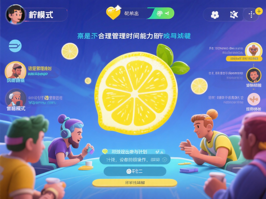 其次，合理管理时间和精力也很关键。柠檬模式虽然刺激